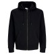 блуза,мъжки,пуловери,jack,&,jones,charge,full,zip,sweatshirt,black