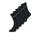 чорапи,мъжки,чорапи,jack,&,jones,regen,tennis,socks,5,pairs,black,*5,vertical,logo,(black)