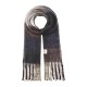 шал,ръкавици,шапки,и,шалове,jack,&,jones,rest,chunky,scarf,grey,(chocolate,plum)