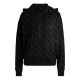 блуза,дамски,блузи,hugo,flokki,full,zip,sweatshirt,black,(black)