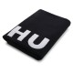 хавлиена,кърпа,хавлии,hugo,stacked,logo,towel,black