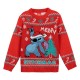 блуза,мъжки,пуловери,дамски,пуловери,stitch,knitted,christmas,sweater,red,(red)