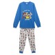 пижама,мъжки,пижами,cerdá,mickey,long,sleeve,pyjama,blue,(blue)