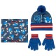 комплект,всички,шапки,cerdá,sonic,beanie,3,pieces,blue,(blue)