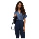 дамски,блузи,дамски,ризи,vero,moda,beauty,short,sleeve,blouse,china,blue,(blue)