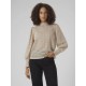 дамски,блузи,дамски,ризи,vero,moda,becca,long,sleeve,blouse,beige,(pumice,stone)