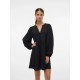 рокля,дамски,поли,и,рокли,vero,moda,emma,long,sleeve,dress,black,(black)