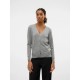 жилетка,дамски,пуловери,дамски,плетени,дрехи,vero,moda,silje,cardigan,medium,grey,melange,(grey)