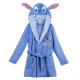 хавлии,cerdá,coral,fleece,stitch,bathrobe,blue