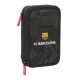 канцеларски,принадлежности,safta,fc,barcelona,double,pencil,case,black,1,(black)