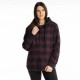 блуза,дамски,блузи,klim,big,sky,full,zip,sweatshirt,italian,plum,black,(purple)