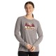 тениска,дамски,тениски,klim,estelle,long,sleeve,t,shirt,heathered,gray,fuchsia,red,(grey)