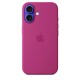 други,аксесоари,apple,iphone 16,silicone,case,with,magsafe,pink,(fuchsia)