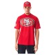 тениска,мъжки,тениски,new,era,nfl,mesh,san,francisco,49ers,short,sleeve,t,shirt,red