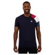 тениска,мъжки,тениски,le,coq,sportif,bat,sp,n°1,short,sleeve,t,shirt,sky,captain,rio,red,(blue)