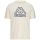 тениска,мъжки,тениски,kappa,full,short,sleeve,t,shirt,beige,(white,whisper)