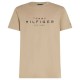 тениска,мъжки,тениски,tommy,hilfiger,big,short,sleeve,t,shirt,beige,(sandalwood)