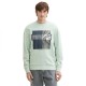 блуза,мъжки,пуловери,tom,tailor,relaxed,crew,neck,sweatshirt,sea,foam,(green,blue)