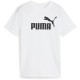 тениска,детски,тениски,puma,684906,ess,nº1,logo,short,sleeve,t,shirt,white