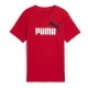 тениска,мъжки,тениски,дамски,тениски,puma,ess,2,color,nº1,logo,short,sleeve,t,shirt,red,(for,all,time,red)