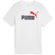 тениска,детски,тениски,puma,ess,2,color,nº1,logo,short,sleeve,t,shirt,white