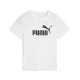 тениска,детски,тениски,puma,ess,nº1,logo,short,sleeve,t,shirt,white,(white)
