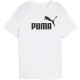тениска,детски,тениски,puma,ess,nº1,logo,short,sleeve,t,shirt,white