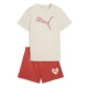 анцуг,детски,анцузи,puma,flaming,love,tracksuit,beige