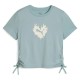 тениска,детски,тениски,puma,flaming,love,short,sleeve,t,shirt,green,blue,(modern,mint)