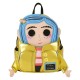 раница,раници,loungefly,coraline,doll,backpack,backpack,yellow