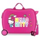 чанта,с,колела,куфари,hello,kitty,you,are,cute,34l,trolley,bag,pink