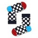 чорапи,детски,чорапи,happy,socks,big,dot,snowman,crew,socks,blue,(navy)