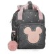 юношеска,раница,раници,disney,mickey,studs,28,cm,junior,backpack,black