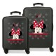 куфари,disney,minnie,my,pretty,bow,55,68,cm,104l,trolley,bag,2,units,black