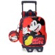 куфари,disney,mickey,mouse,fashion,33,cm,trolley,bag,multicolor