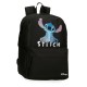 юношеска,раница,раници,disney,stitch,cute,45,cm,junior,backpack,black