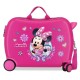 куфари,disney,joumma,bags,maleta,infantil,4,ruedas,minnie,super,helpers,34l,trolley,bag,pink