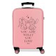 куфари,disney,stitch,you,love,55,cm,34l,trolley,bag,pink