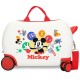 куфари,disney,mickey,peek,a,boo,24l,trolley,bag,white,(white)