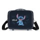 несесер,тоалетни,принадлежности,disney,happy,stitch,wash,bag,black