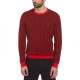 блуза,мъжки,пуловери,original,penguin,ao,jacquard,tonal,sweater,red