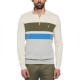 блуза,мъжки,пуловери,original,penguin,chest,stripe,half,zip,sweater,beige