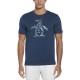 тениска,мъжки,тениски,original,penguin,hd,floral,pete,graphic,short,sleeve,t,shirt,blue,wing,teal,(blue)