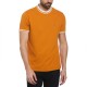 тениска,мъжки,тениски,original,penguin,organic,pique,ribbed,tipping,short,sleeve,t,shirt,orange