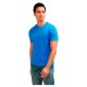 тениска,мъжки,тениски,hummel,elemental,chevron,cotton,short,sleeve,t,shirt,7335,(blue)