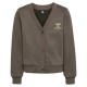 жилетка,детски,блузи,hummel,tone,cardigan,brown