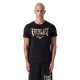 тениска,мъжки,тениски,everlast,fitted,logo,short,sleeve,t,shirt,metallic,gold,(black)