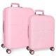 чанта,с,колела,куфари,pepe,jeans,high,55,70,cm,116l,trolley,bag,2,units,pink