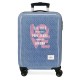куфари,pepe,jeans,noni,denim,55,cm,34l,trolley,bag,blue