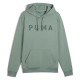 суичър,мъжки,пуловери,puma,cloudspun,branded,hoodie,green